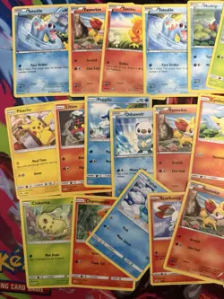 Bulk McDonald’s Pokemon Non Holo Card Bundle/Lot - LP/NM - Image 2