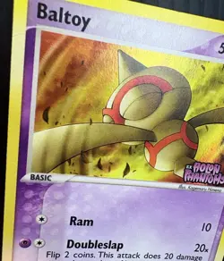 Pokemon Card - Baltoy Holon Phantoms 59/110 Common Reverse Holo STAMPED - Image 2