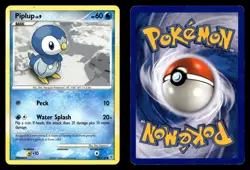 Piplup 93/130 Common Diamond & Pearl Pokemon Card - Image 1