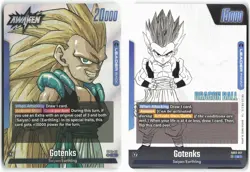Gotenks SB02-017 L Holo Dragon Ball Super Card - Image 1