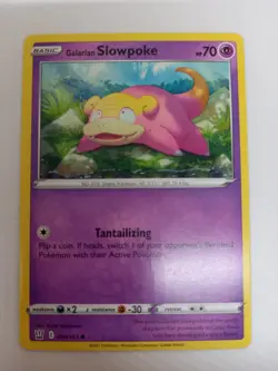 Pokemon Card Galarian Slowpoke 054/163 Common SWSH Battle Styles Pack Fresh - Image 1