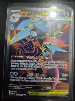 Mega Greninja Ex - 100/086 - Chaos Rising - Super Rare - Pokemon - NM - Image 1