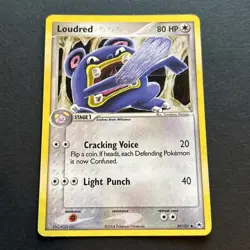 Loudred 39/101 Uncommon Hidden Legends Pokemon NM fast shipping - Image 2