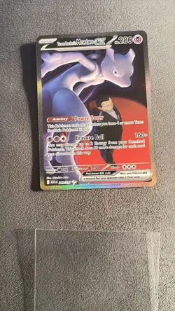 The Pokemon Company Team Rocket's Mewtwo ex Sv10 231/182 SIR Holo 280HP EN - Image 1