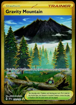 Gravity Mountain 250 Surging Sparks - Holo Pokemon NM/M (Hyper Rare) - Image 1