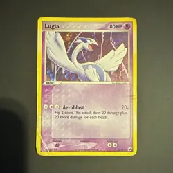 Pokemon TCG Lugia 029/115 Deck Exclusives Holo Rare English 80 HP Aeroblast - Image 1