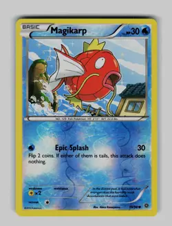 Magikarp 19/98 Common Ancient Origins Pokemon Reverse Holo Near Mint - Image 1