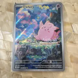 Pokemon TCG Perfect Order Clefairy 094/088 Holo Illustration Rare EN 2026 70 HP - Image 1