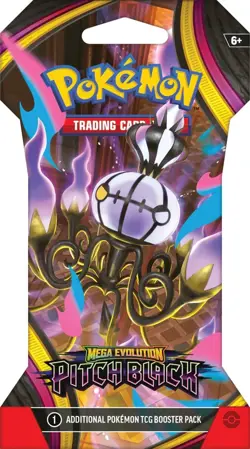 Mega Evolution: Pitch Black Sleeved Booster Pack - Pokemon - Image 3