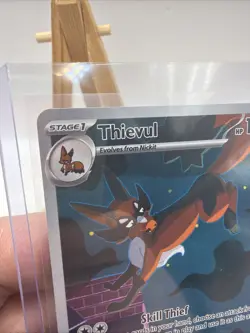 Pokemon TCG - Thieval - 092/084 - Pitch Black - Illustration Rare - NM - Image 4