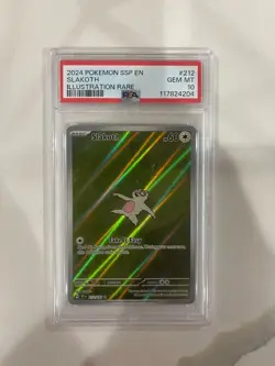 2024 Pokemon SSP EN - Slakoth #212 Illustration - PSA 10! - Image 1