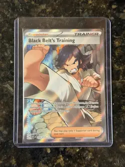 Pokemon: Black Belt's Training 255/217 Ascended Heros Full Art - Image 1