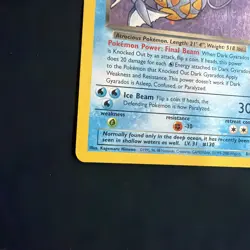 The Pokemon Company Pokemon TCG Dark Gyarados 8/82 Team Rocket Holo Rare HP - Image 5