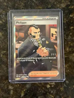 The Pokemon Company Philippe Chilling Reign EN Holo Full Art Ultra Rare 110/198 - Image 1