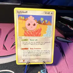 The Pokemon Company Igglybuff 21/100 Crystal Guardians Rare Regular 50 HP - Image 2