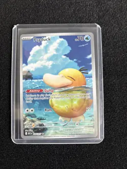 Pokemon TCG Ascended Heroes Psyduck 226/217 IR Holo Pack Fresh NM English - Image 1