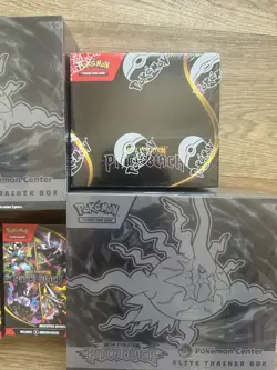 Pokemon Center Pitch Black 2 ETB + 2 Booster Bundles + Booster Box NEW SEALED - Image 4
