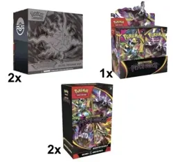 Presale Pokemon Center Pitch Black PC 2 ETB, 1 Booster Box, 2 Booster Bundles - Image 1