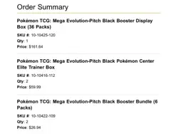 Presale Pokemon Center Pitch Black PC 2 ETB, 1 Booster Box, 2 Booster Bundles - Image 2