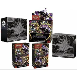 PREORDER Pitch Black Pokemon Center | 2 ETB + 2 Booster Bundles + Booster Box - Image 1