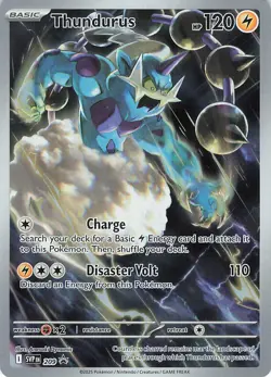 Thundurus - Holo Promo SV: Scarlet & Violet Promo Cards 209 NM - Image 1