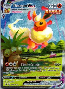 Flareon VMAX - Promo SWSH: Sword & Shield Promo Cards SWSH180 NM - Image 1