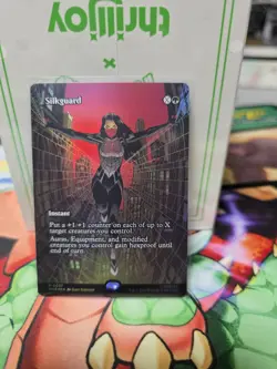 MTG: Silkguard (Borderless Foil) - Marvel Universe - NM - Image 1