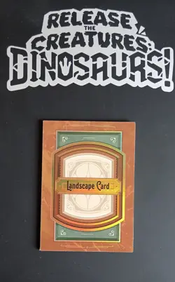 Lotto Carte Landscape Card L-7 Tomodachi Press Release The Creatures Dinosaurs - Image 2