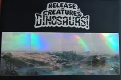 Lotto Carte Landscape Card L-7 Tomodachi Press Release The Creatures Dinosaurs - Image 3