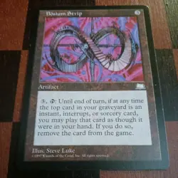 Mtg Bosium Strip LP/NM Weatherlight Card Reserved List Rare - Image 2
