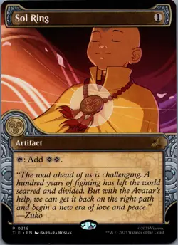 Sol Ring 316 MTG Avatar The Last Airbender Eternal Rare Showcase NM - Image 1