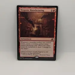 Weapons Manufacturing 168 MTG Edge of Eternities Rare Normal NM - Image 1