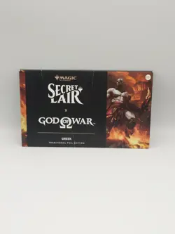 MTG Secret Lair x God of War: Greek FOIL Edition Playstation - IN HAND - Image 1