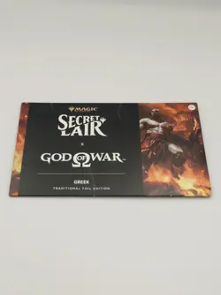 MTG Secret Lair x God of War: Greek FOIL Edition Playstation - IN HAND - Image 3