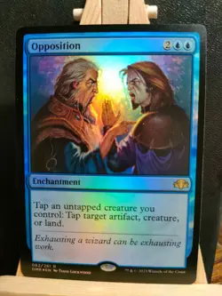 Opposition FOIL - Dominaria remastered - Rare - NM (See pics) MTG - Image 1