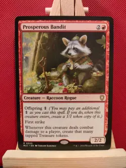 Prosperous Bandit - Bloomburrow Commander - Rare - NM - MTG - Image 1
