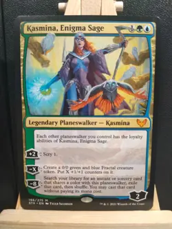 Kasmina, Enigma Sage - Strixhaven: School of Mages - Mythic - LP (see pics) MTG - Image 1