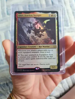 MTG ZNR Akiri, Fearless Voyager HOLO FOIL 220/280 PACK FRESH Magic Planeswalker - Image 1