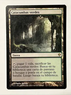 MTG Verdant Catacombs - Zendikar - Magic The Gathering - Non English - Image 1