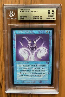 In the Eye of Chaos Legends MtG BGS 9.5 1994 (SUBS 9, 9.5, 9.5, 9.5) - Image 1