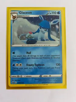 Glaceon SWSH192 Holo SWSH: Sword & Shield Promo Cards Pokemon Card NM - Image 1