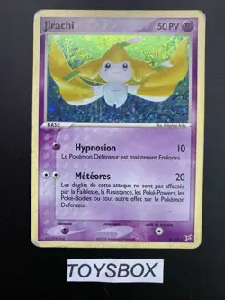 Carte Pokemon Jirachi Secrete 97/95 / Bloc EX Team Aqua Magma / Bon Etat FR - Image 2