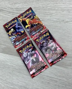 Pokemon Destined Rivals Sleeved Booster Pack (X4) - All Arts - New & Sealed - Image 3