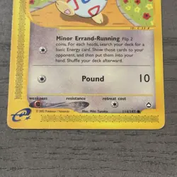 Pokemon Aquapolis 114/147 Togepi - Common 2002 DMG Damaged Condition - Image 3
