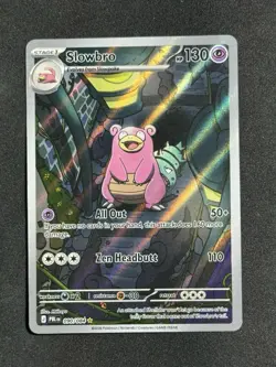 Slowbro 90/84 Illustration Rare Pokemon Pitch Black NM - Image 1