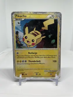 Pikachu HGSS03 Promo HGSS Black Star Promos Pokemon - DMG - Image 1