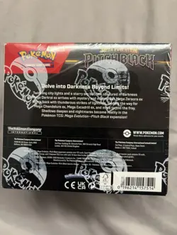 Pokemon Mega Evolution Pitch Black Booster Box English NEW Factory Sealed 💎 - Image 3
