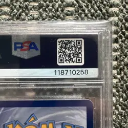 204/203 Leafeon VMAX Rainbow Rare PSA 10 EVOLVING SKIES Pokemon - Image 5