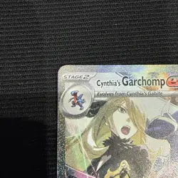 Pokemon TCG Cynthia's Garchomp ex 232/182 Special Illustration Rare - Image 4