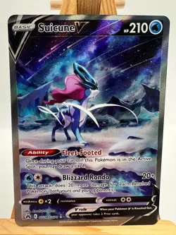 Pokemon Crown Zenith - GG38/GG70 - Suicune V - Galarian Gallery - NM/M - Image 1